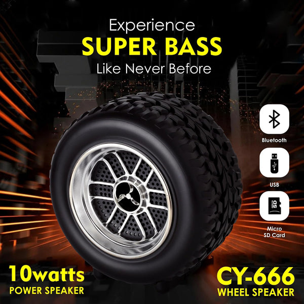 CYOMI CY_666 Wireless Bluetooth Speaker with 10 Watt RMS Stereo Sound