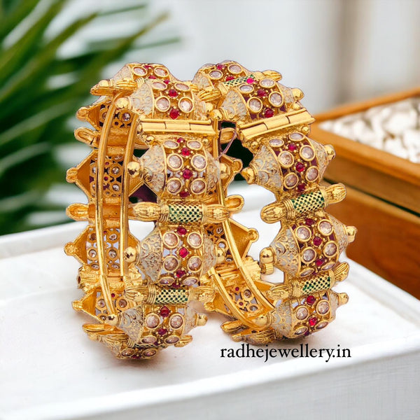 Rajwadi Kada Royal Pillar Design, Openable – Radhe jewellery