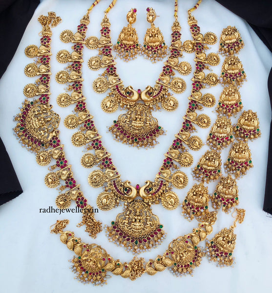 Marriage Temple Bridal Set Premium Quality Temple Haram South