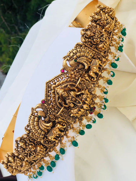 Beautiful Lakshmi Devi Hip Belt/hip belt for women waist belt/Hip  Belt/Waist Chain/ Kamarbandh