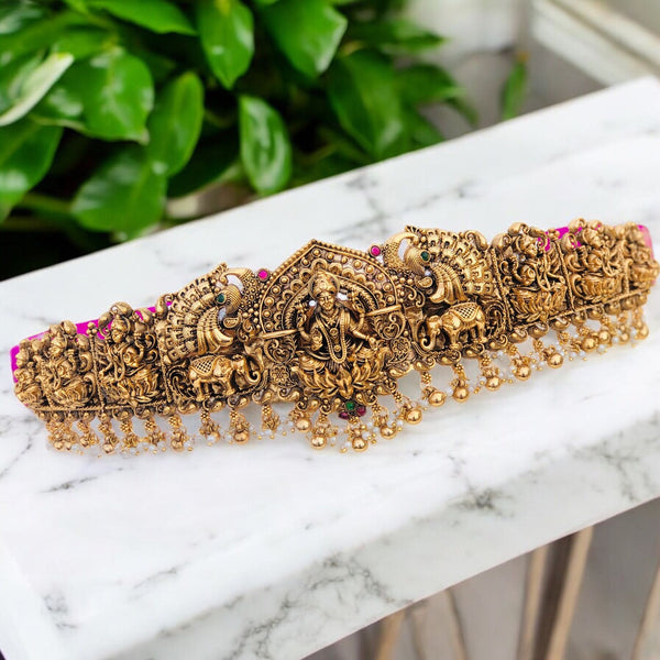 Beautiful Lakshmi Devi Hip Belt/hip belt for women waist belt/Hip  Belt/Waist Chain/ Kamarbandh