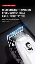 KM-PG809A (PROFESSIONAL HAIR TRIMMER) KEMEI Trimmer 240 min Runtime 4 Length Settings  (White)