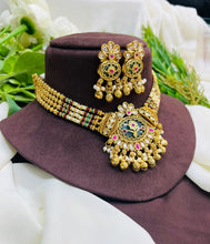 Royal Pearl Kundan Choker Necklace Set