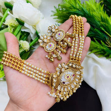 Royal Pearl Kundan Choker Necklace Set