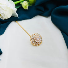 Premium Kundan Pearl Maang Tikka | Bridal Hair Accessory