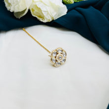 Premium Kundan Pearl Maang Tikka | Bridal Hair Accessory