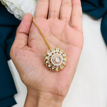 Premium Kundan Pearl Maang Tikka | Bridal Hair Accessory