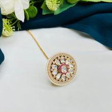 Premium Kundan Pearl Maang Tikka | Bridal Hair Accessory