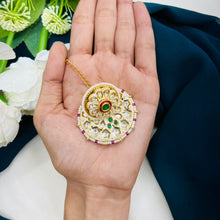 Premium Kundan Pearl Maang Tikka | Bridal Hair Accessory