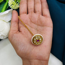 Premium Kundan Pearl Maang Tikka | Bridal Hair Accessory