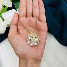 Premium Kundan Pearl Maang Tikka | Bridal Hair Accessory
