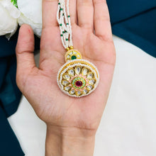 Premium Kundan Pearl Maang Tikka | Bridal Hair Accessory