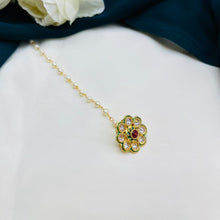 Premium Kundan Pearl Maang Tikka | Bridal Hair Accessory