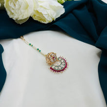 Premium Kundan Pearl Maang Tikka | Bridal Hair Accessory