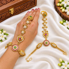 Royal Jadau Kundan Haath Phool Pair