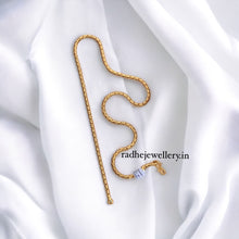 Covering Gold Foming Chain For Daily Use, 24ct Pure Gold Plated Polish