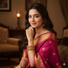 Traditional South Indian Gold-Plated Bangle Set