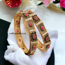 Rajwadi Kada Zig Zag Design