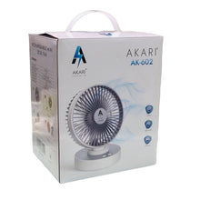 Rechargeable Mini Desk fan, Akari-602
