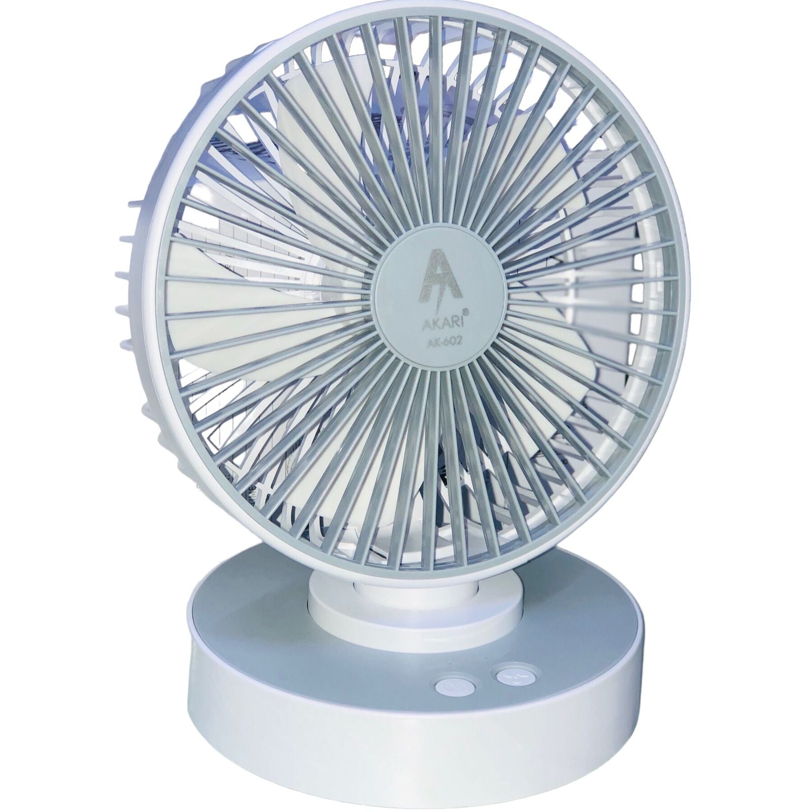 Rechargeable Mini Desk fan, Akari-602