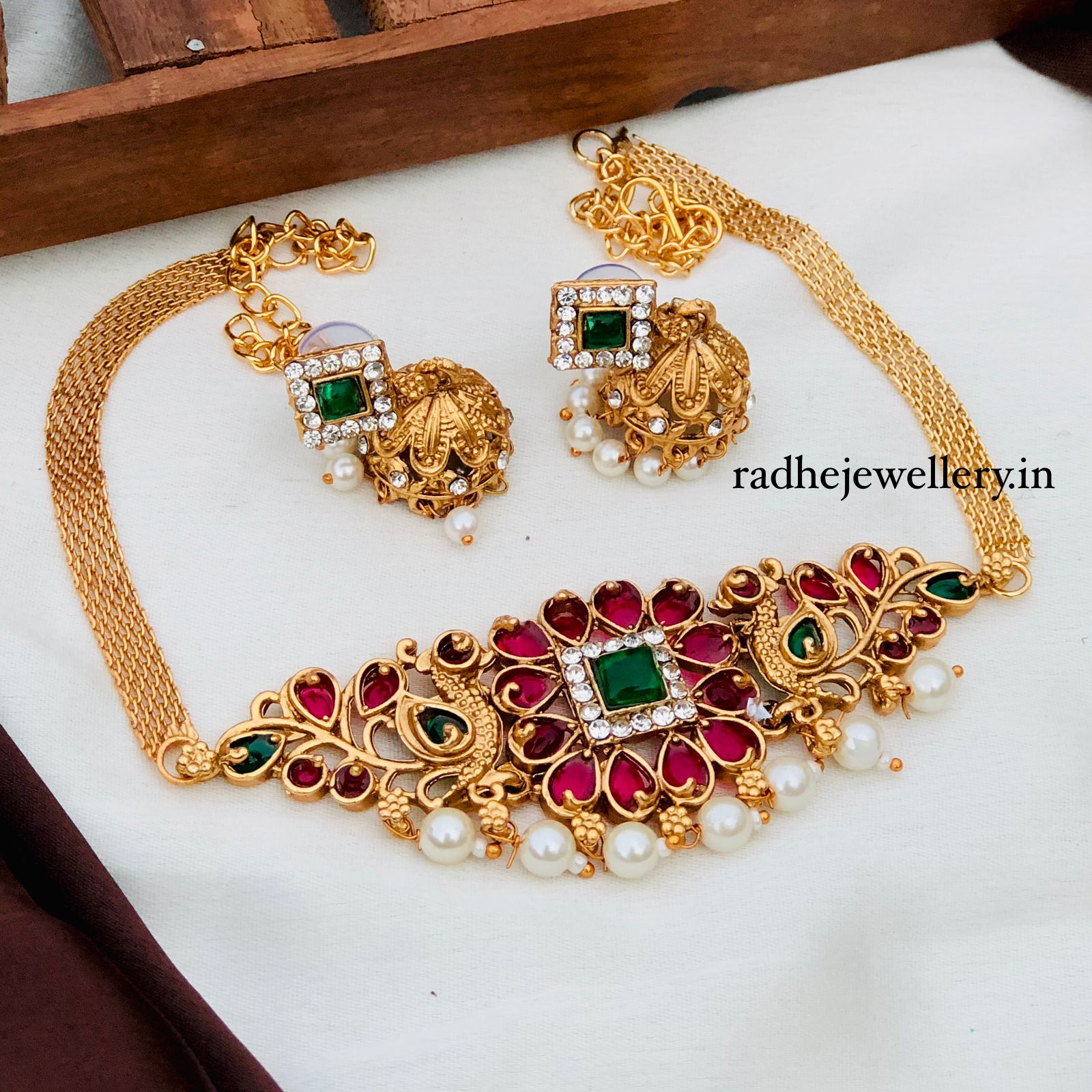 Wonderful Latest Gold Necklace Designs Antique Jewellery