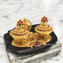 Krishna Kumkum Box Design,Buy Gift articles Kumkum Box,Double Kumkum Box,Sindoor box