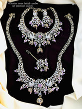 Victorian Polish AD Stone Bridal Set