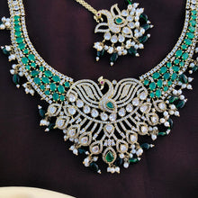 Victorian Polish AD Stone Bridal Set