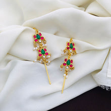 Jadau Kundan Ear Cuff Earrings - High Quality