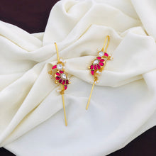 Jadau Kundan Ear Cuff Earrings - High Quality