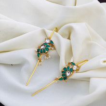 Jadau Kundan Ear Cuff Earrings - High Quality