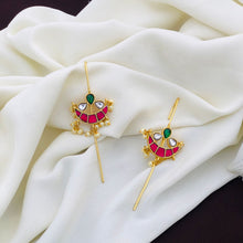 Jadau Kundan Ear Cuff Earrings - High Quality