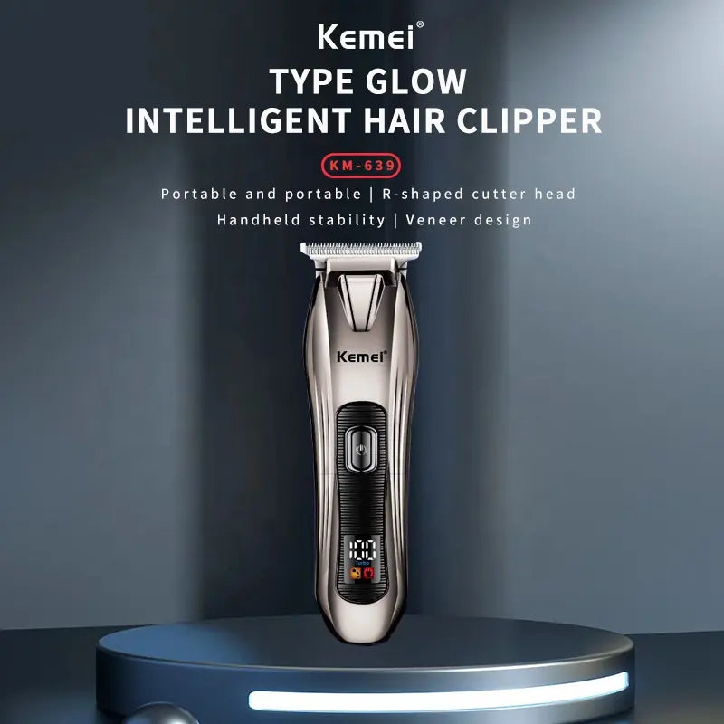 Professional Clipper Rechargeable Hair Trimmer For Barber Men Electric Beard Shaver Hair Cutting Machin