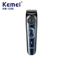 Electric Cordless Professional Hair Clippers Kemei km-1256 High Quality Usb Barber Waterproof Cordless Hair Trimmer