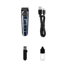 Electric Cordless Professional Hair Clippers Kemei km-1256 High Quality Usb Barber Waterproof Cordless Hair Trimmer
