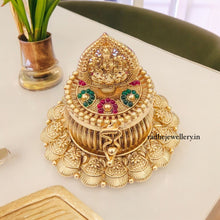 South Indian Kumkum Box, Lakshmi devi Kumkum box,Buy Gift articles Kumkum Box,,Sindoor box/Pooja Accessory