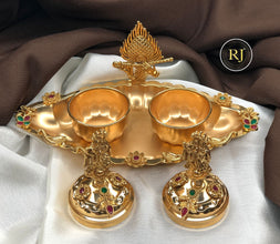 Radha Krishna Kumkum Box, Premium Quality, Sindoor Box