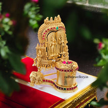 Traditional Shiva Parvathi Kumkum Box,Premium Quality, Sindoor Box
