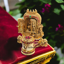 Traditional Shiva Parvathi Kumkum Box,Premium Quality, Sindoor Box