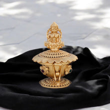 Beautiful Kumkum Box with  Lakshmi devi Kumkum box