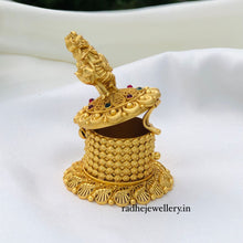 Cow Krishna Kumkum Box