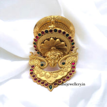 Lakshmi Kumkum Box with Stone Work