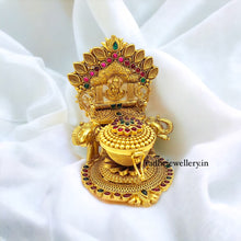 Classic Ganesh & Elephant Kumkum Box, Premium Quality, Sindoor Box
