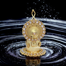 Gold Plated Kumkum Box