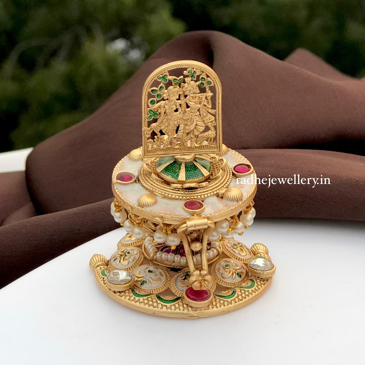 Radha Krishna Kumkum Box,Buy Gift articles Kumkum Box