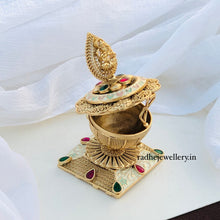 Lakshmi Kumkum Box,Traditional Krishna KumKum Box