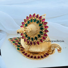Classic Peacock Kumkum Box, Premium Quality, Sindoor Box
