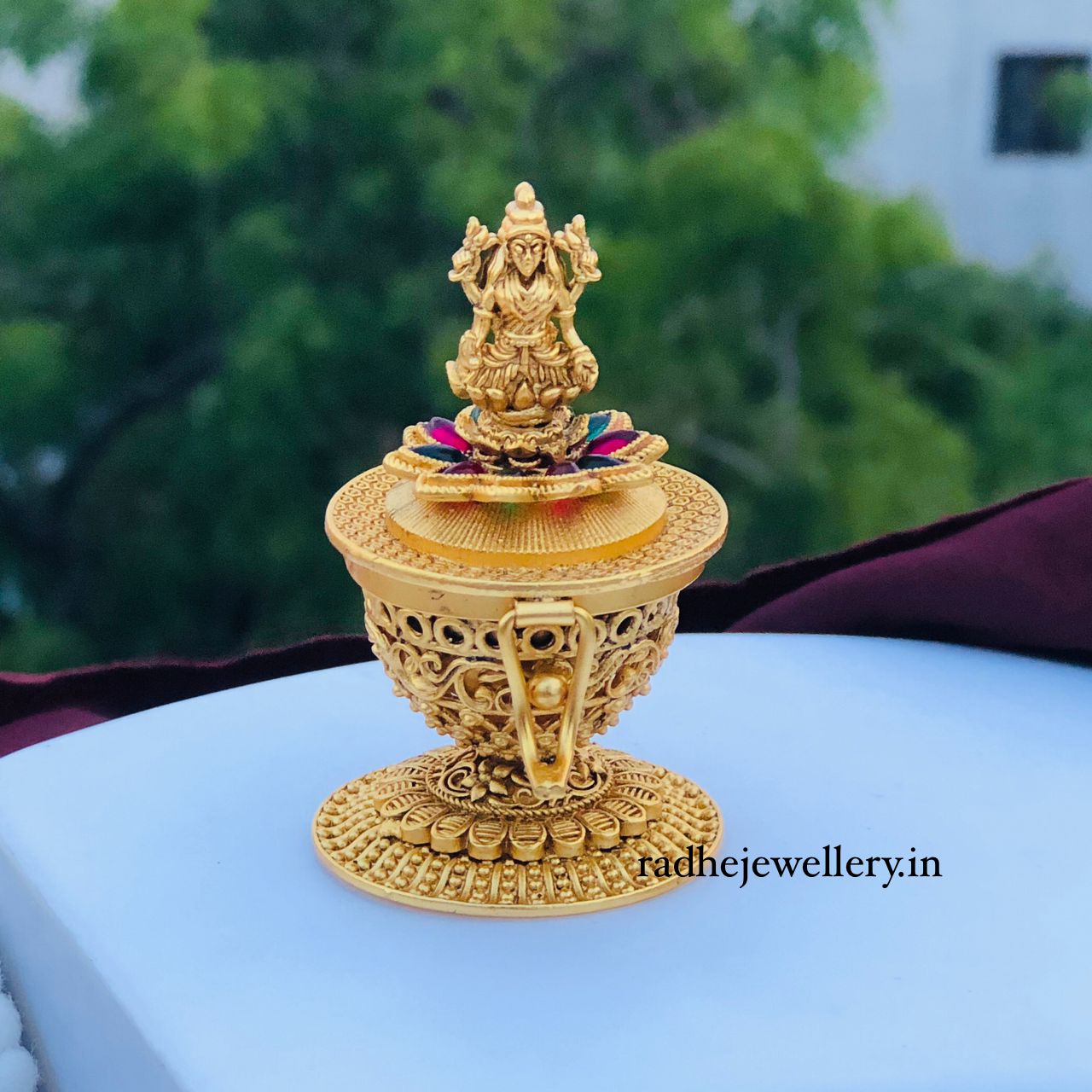 Lakshmi Kumkum Box Design,Buy Gift articles Kumkum Box,,Sindoor box