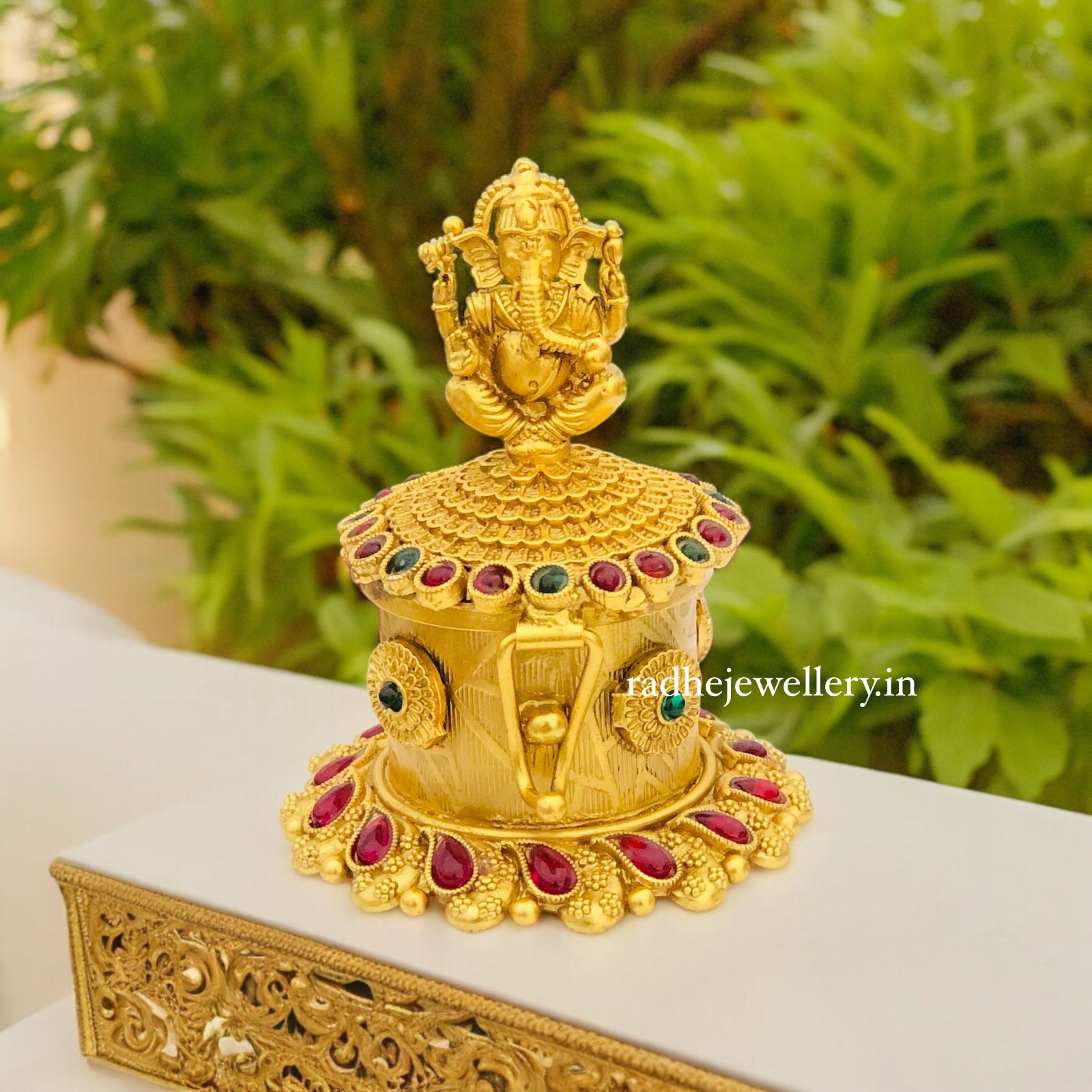 Ganesh design Kumkum Box ,Kumkum Box Design,Buy Gift articles Kumkum Box,,Sindoor box