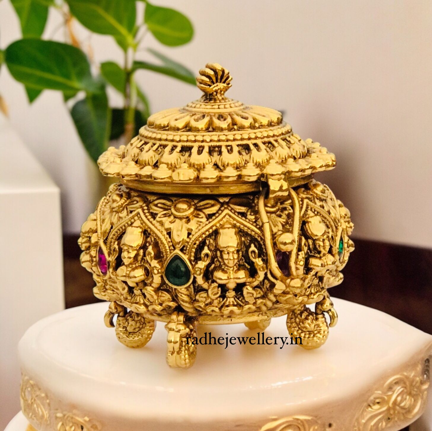 Lakshmi Kumkum Box Design,Buy Gift articles Kumkum Box,,Sindoor box